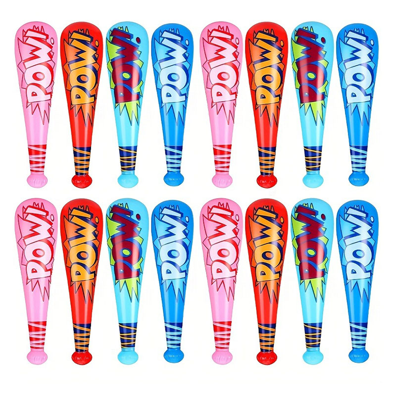 Confetti Cannon Tube - بالونات مضرب بيسبول قابلة للنفخ، هدايا