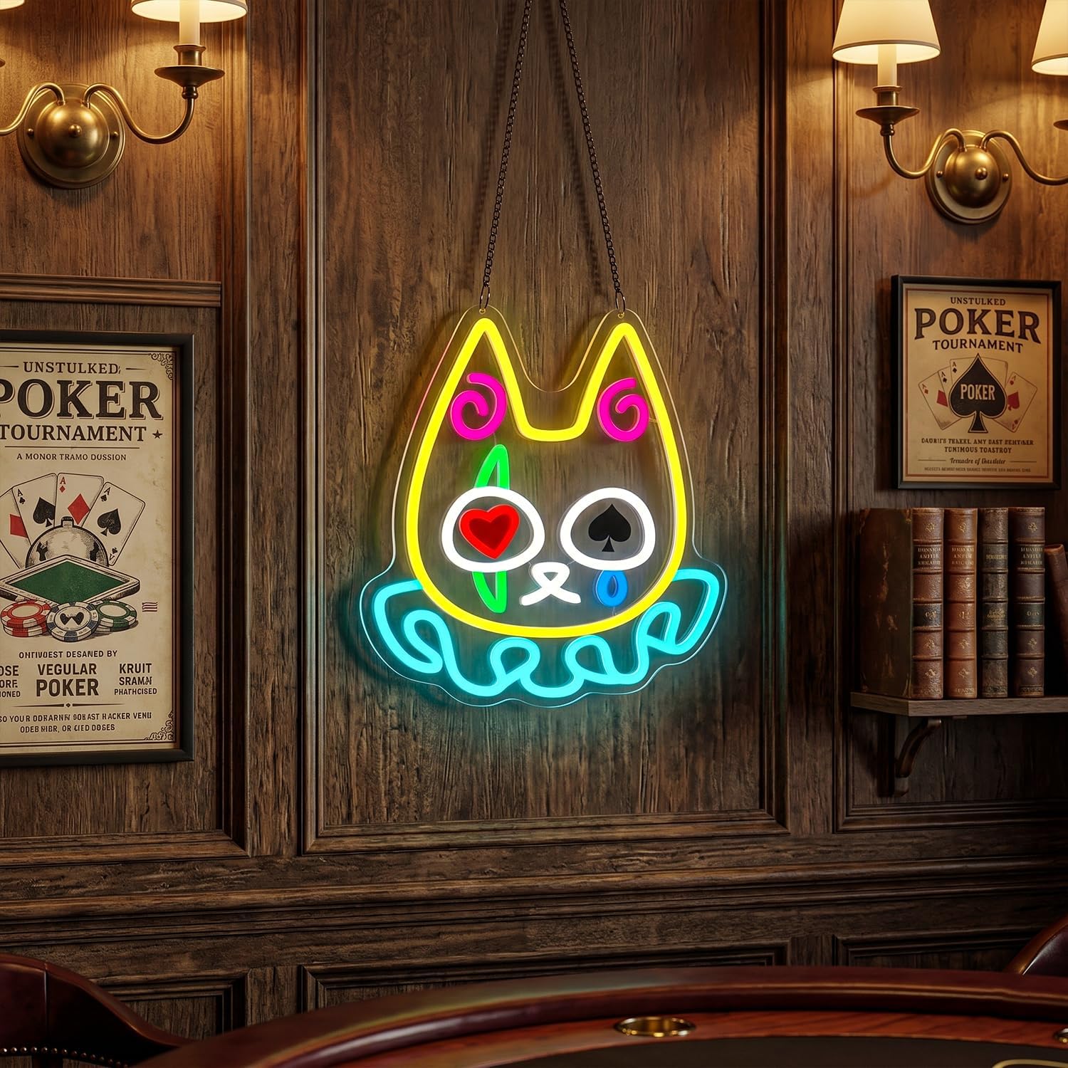 لافتة نيون LED على شكل قطة مهر - مراجعة Neon Sign Party وسعره