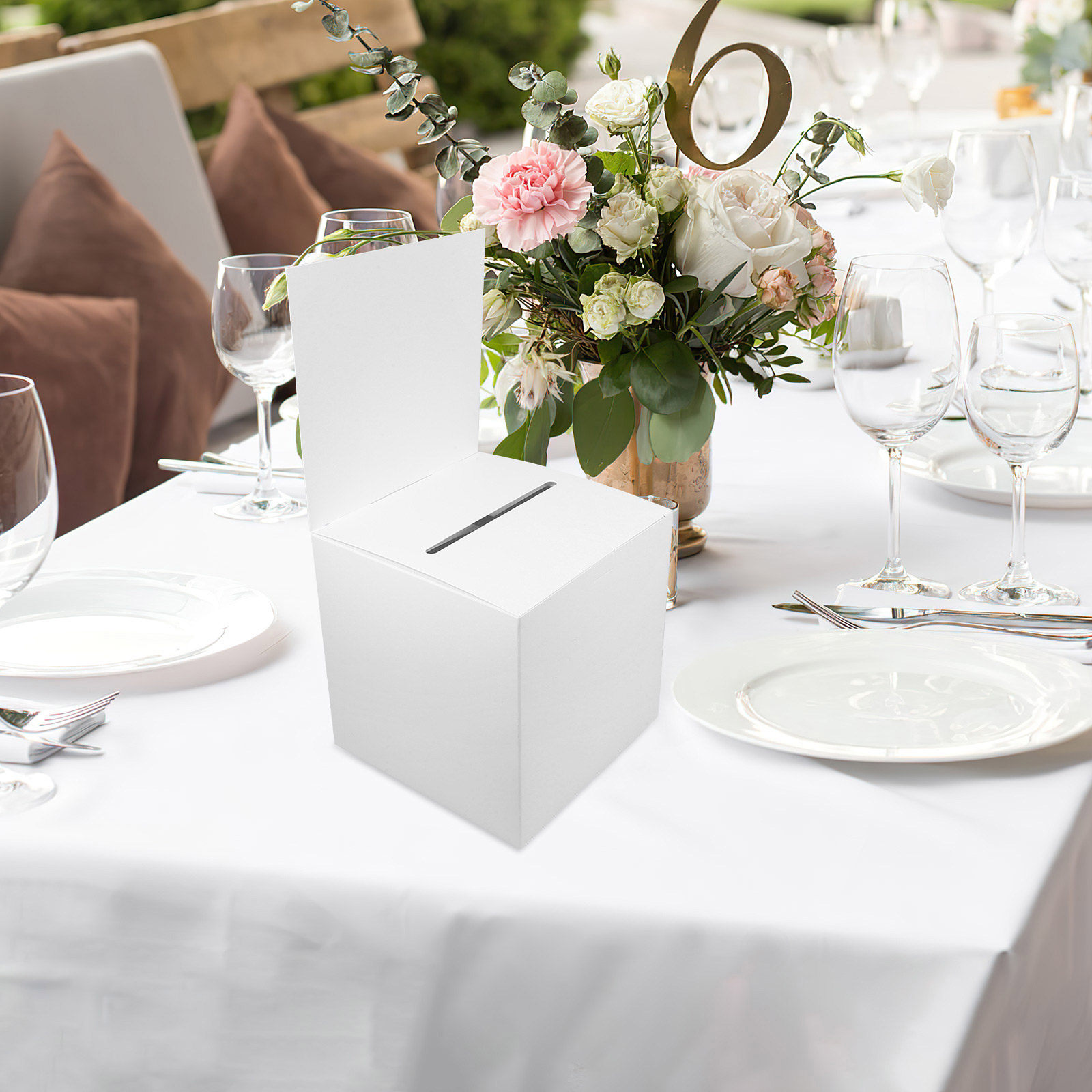 4 قطع من صناديق الورق للقرعة،  - مراجعة Event Party Box وسعره